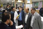 بازدید نوروزی دکتر رستمیان هیئت رئیسه، معاون اجتماعی و فرهنگی دانشگاه از مجتمع بیمارستانی امام خمینی (ره)